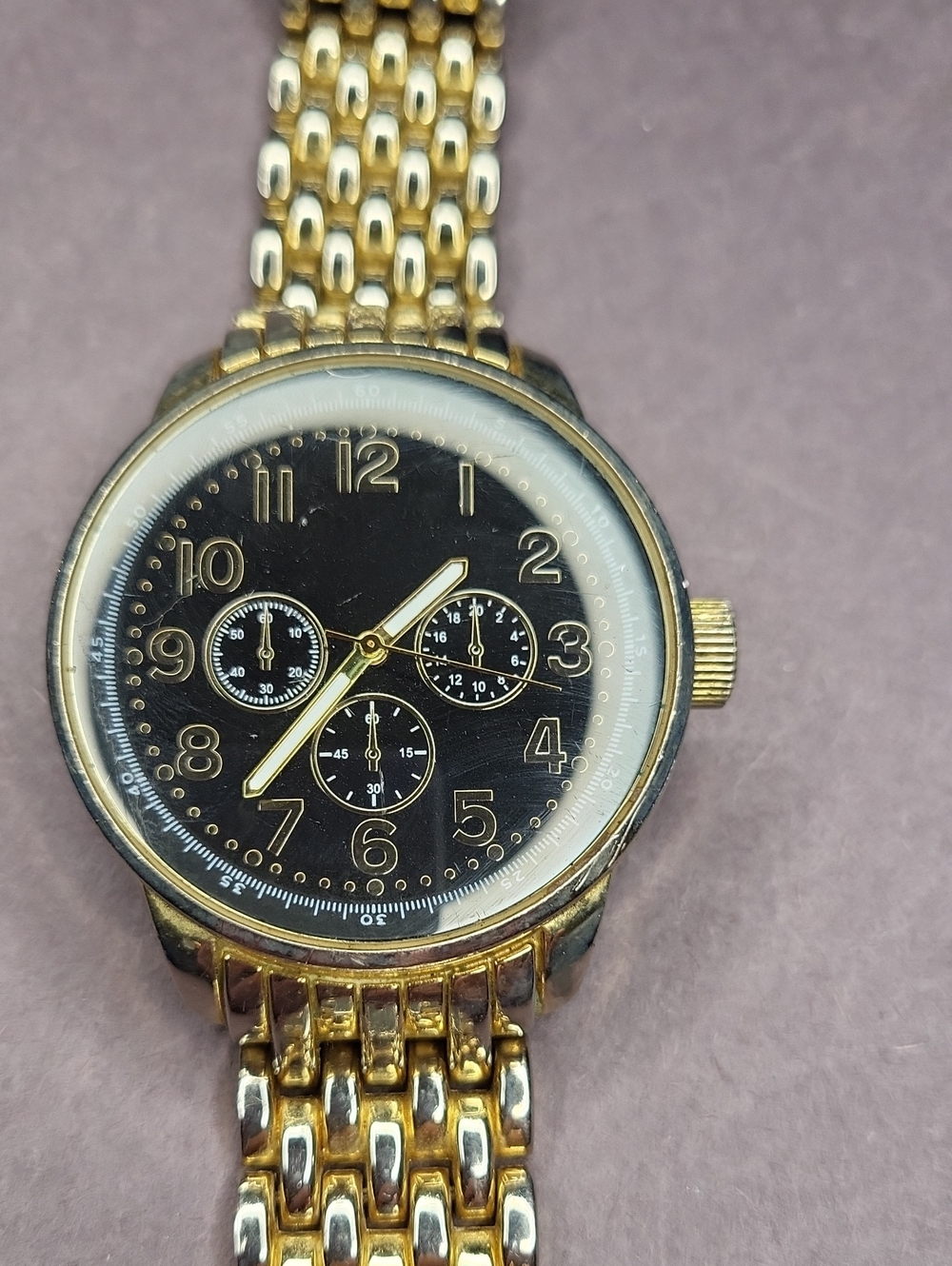 Merona Gold and Silver Two-Tone Back